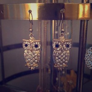 Owl earrings